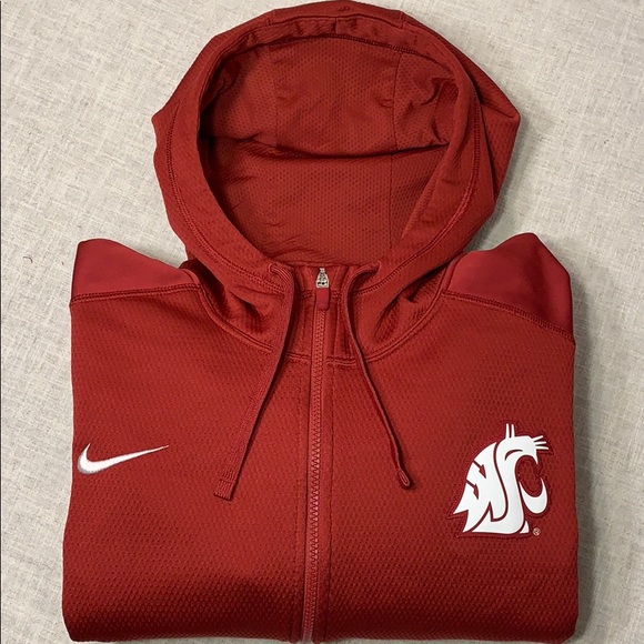 NIKE THERMA - FIT Hooded  Cougar sweatshirt - Picture 1 of 6